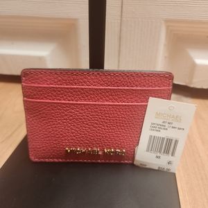 Michael Kors Jet Set Wallet in Light Berry